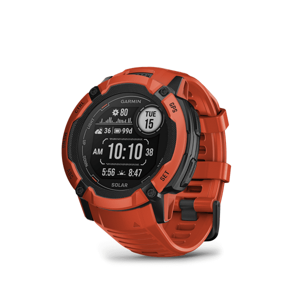 Garmin Instinct 2X Solar, Flame Red - Walmart.ca
