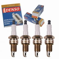 4 pc DENSO 3002 Standard U-Groove Spark Plugs for J16BR-U11 Ignition Wire Secondary