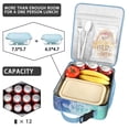 thumbnail image 3 of Premium Insulated Turtle Lunch Box for Men & - Reusable Lunch Bag with,Hour Temperature Retention, Compact & Lightweight Design for Office, Work, Picnic, Travel - Durable Lunch Tote for Adults., 3 of 5