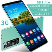 M11 Pro 6.8 Inch Smartphone Face Unlock Full Screen Android 6.0 1G RAM + 8G ROM