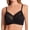 Black, variant on Women's Pour Moi 99502 Geo Sculpt Full Bust Non Wired Bralette (Toffee 38DD)