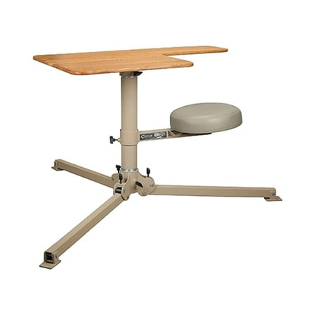 UPC 661120000150 product image for Caldwell BR Pivot Premium Shooting Bench, Hardwood, Right and Left Handed | upcitemdb.com
