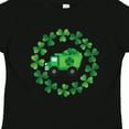 thumbnail image 4 of Inktastic St Patricks Day Shamrock Truck Boys Toddler T-Shirt, 4 of 5