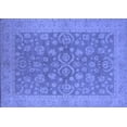 thumbnail image 1 of Ahgly Company Indoor Rectangle Oriental Blue Traditional Area Rugs, 7' x 10', 1 of 4