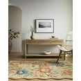 thumbnail image 6 of Hauteloom Braith Wool Living Room, Bedroom Area Rug - Bohemian, Transitional - Olive, Coral, Mustard - 2' x 3', 6 of 6