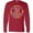 Red, variant on Inktastic I Love my Son Autism Awareness Long Sleeve T-Shirt