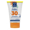 Kiss My Face Organics Purely Mineral Face & Body SPF 30 Sunscreen Lotion, 3.4 oz., Broad Spectrum Sunscreen, 100% Mineral Active Ingredients, Safe Suncare