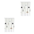 thumbnail image 1 of Yuarrent Cortina de separación seca y húmeda: la instalación simple sin perforar el baño engrosado es antimoho e impermeable 150W * 200H 150W*200H 2Conjunto, 1 of 6