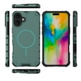 thumbnail image 2 of Magnetic Case for iPhone 16 Plus, Compatible with Mag-Safe, Classic Hybrid Magnetic Phone Case, Military Grade Drop Protection, Scratch-Resistant Back Rugged Cover for iPhone 16 Plus, Darkgreen, 2 of 7