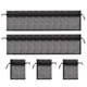 thumbnail image 1 of 100 bolsas de frutas con cordón, fáciles de colocar, transpirables, pequeñas bolsas para verduras. Negro, 1 of 9