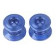 thumbnail image 4 of 2 ruedas guía para coche RC, piezas para coches de control remoto, componentes de transmisión de metal para bricolaje. Azul, 4 of 9
