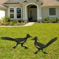 thumbnail image 3 of 2Pcs Metal Bird Garden Stake Statue Running Bird Silhouette Decorative Farmhouse Stakes Metal Lawn Ornaments Cute Animal Lawn Art for Bird Lover Garden Backyard Lawn Outdoor Decorations, 3 of 7