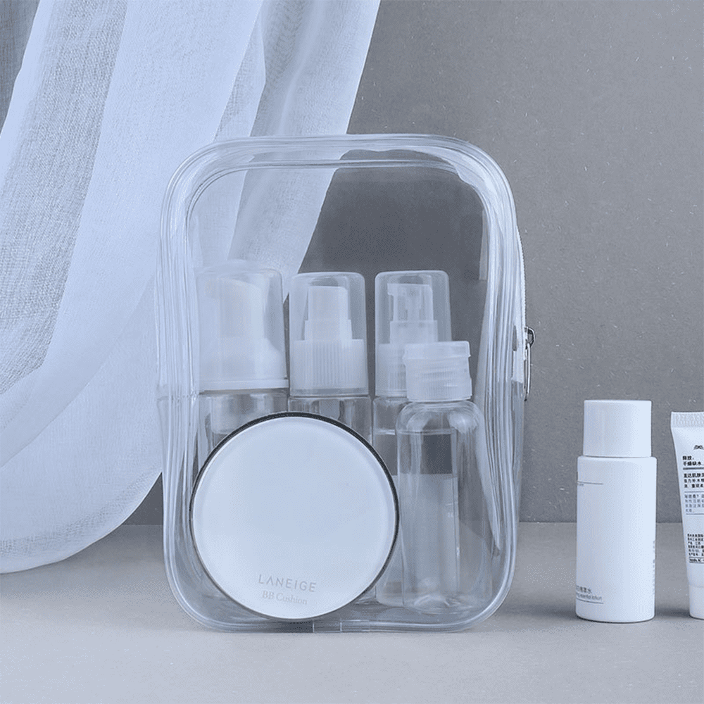 Clear Toiletry Bag,3 Pack TSA Approved 