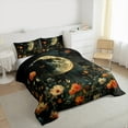 thumbnail image 3 of Manfei Colorful Rustic Flower Bedding Comforter Set,Cute Butterfly Twin Comforter Sets,Natural Plant Bedding Set For Men Women,Ultra Soft Home Decor Reversible,2 Pieces, 3 of 8
