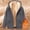Gray, variant on Blmnix Hoodie Men Full Zip Travel Hoodie Zip Up Hoodie Cocoon Hoodie Hoodie Wind Resistant Hooded Brown Long Sleeve Oversized Hoodie,XXL