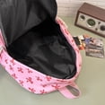 thumbnail image 6 of Bow Backpack For Women Aesthetic Nylon Rucksack Cute Kawaii Backpack Set With Bow Pattern, 6 of 6