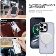 thumbnail image 4 of HSHDLDF iPhone 11 Pro Max Case Compatible with Magsafe Slim Magnetic Design Shockproof Protective Soft TPU Bumper Drop Protection Cute Girls Women Boys Men iPhone 11 Pro Max Phone, 4 of 7