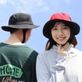 thumbnail image 5 of SikaFu Beach Surf Cap Mesh Breathable Sun Hat UPF50+ Summer Outdoor Fishing Belt Chin Adjustable Bucket Hat Water Sport Unisex, 5 of 6