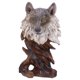 thumbnail image 1 of Artesanía de resina, esculturas de animales, adorno decorativo, decoración para el hogar y la Oficina, lobo, 26,7x15x10cm, 1 of 5