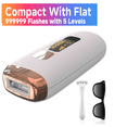 thumbnail image 1 of Depiladora láser IPL para mujeres, dispositivos de uso doméstico, depilación eléctrica indolora, Bikini, 999999 Flashes, envío directo, 1 of 5