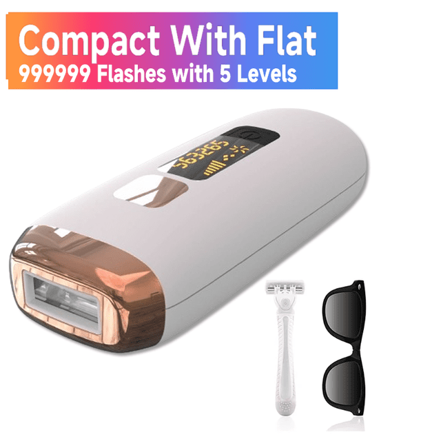 Depiladora láser IPL para mujeres, dispositivos de uso doméstico, depilación eléctrica indolora, Bikini, 999999 Flashes, envío directo