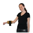 thumbnail image 2 of The Cuff Original Adjustable Ankle and Wrist Weight for Yoga, Dance, Running, Cardio, Aerobics, Toning, and Physical Therapy. 3 lb - Gold, 2 of 2