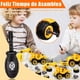 thumbnail image 3 of Juguete de coche de ingeniería BLOSOOM 4 en 1 amarillo, 3 of 6
