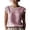 Red, variant on Women's Classic Loose Fit Sleeveless Lace Blouse with Round Neck for Everyday and Travel, White, XL
