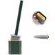 thumbnail image 1 of Escobilla para inodoro, Escobilla para inodoro de silicona, Escobilla para colgar, Escobilla para inodoro, Larga con soporte higiénico con base de filtro de agua y Secado rápido Ormromra ZYY-0742, 1 of 5