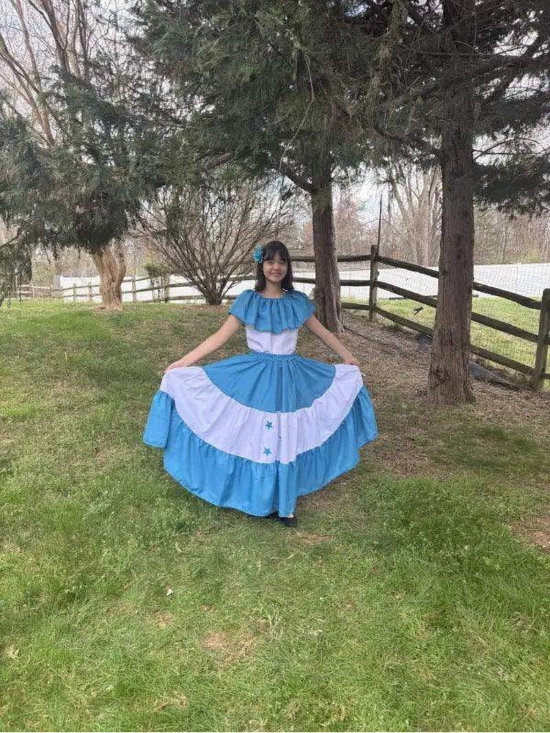 Honduras Traditional Women Fiesta Dress