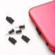 thumbnail image 3 of UKCOCO - 10 pares de fundas protectoras antipolvo de silicona para puertos USB tipo C (negro), 3 of 6