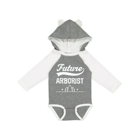 

Inktastic Future Arborist Tree Care Job Gift Baby Boy or Baby Girl Long Sleeve Bodysuit