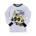 thumbnail image 7 of Wenfanal Boys Pajamas 2 Pieces Little & Big Girls Pajamas Boys Set Comfortable Soft Cute Boys Home Pajama Set Size 3-4 Years,Dark Gray, 7 of 7