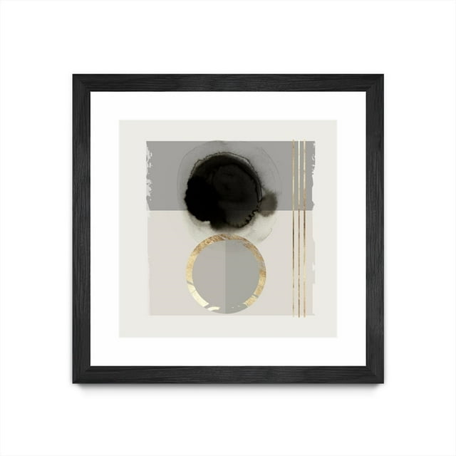 Giant Art 30x30 Vie de Rêve Inspiré II Matted et Encadré en Multicolore