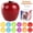 Fruits and Vegetables, variant on Apple Toys Montessori Shape Sorter Toys for Toddlers 1-3, Educational Learning Toy with Color Sorting and Fine Motor Skills, Easter Basket Stuffers Gift for Boys Girls,Animals