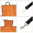 thumbnail image 3 of Unique Bargains 1 Pc Durable Double Layer Pet Car Seat Cover for Dog Cat Orange, 3 of 6