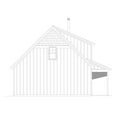 thumbnail image 4 of 763-281: Garage Garage apartment 1 Bed, 1 Bath Luxury Home Plan, 1149 Sq Ft: Full Blueprints with License to Build by Home Plan Marketplace - Lesuto, 4 of 7