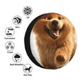 thumbnail image 4 of Bingfone Chien de Course Heureux et Moelleux pour Pneu de Rechange, Protecteurs de Roues Universels Résistants aux Intempéries pour Véhicule Récréatif, Remorque de Voyage, SUV, Camion-15 Pouces, 4 of 6