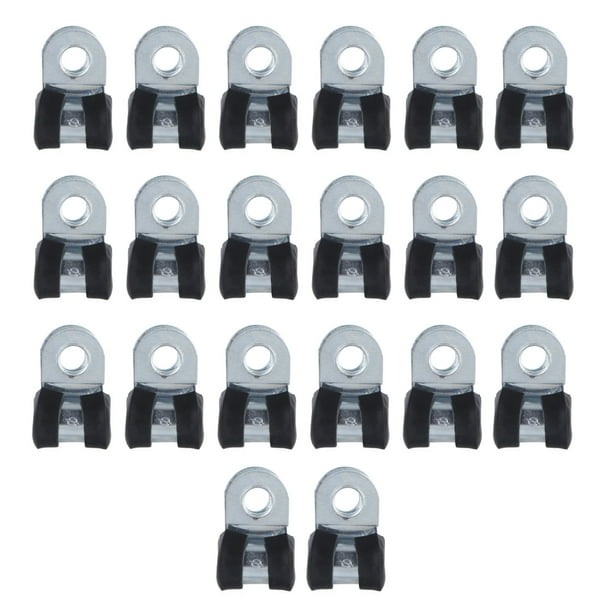 Cable Clamps, Sturdy No Rust Rubber Cushion Pipe Clamps For Pipelines