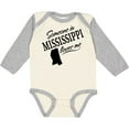 thumbnail image 3 of Inktastic Someone in Mississippi Loves Me Boys or Girls Long Sleeve Baby Bodysuit, 3 of 5