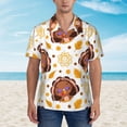 thumbnail image 6 of Picia Fall Turkey Gentle Cotton Regular Fit Short Sleeve Casual Hawaiian Shirt for Men-Medium, 6 of 9