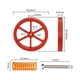 thumbnail image 4 of Piezas y accesorios de impresora 3D 4 piezas de tuerca de nivelación de giro manual de aluminio mejo Abanopi Rojo, 4 of 7