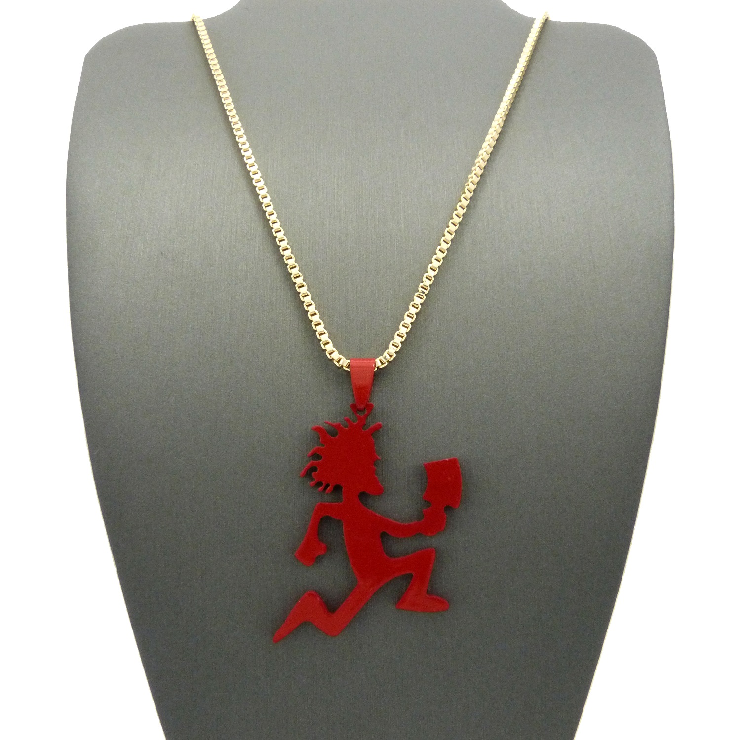 Fashion ICP RED HATCHETMAN Pendant 