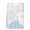Sky Blue Gray, variant on Teal Blue Grey Coastal Kitchen Towels Set of 4, Absorbent Microfiber Dish Tea Towels with Hanging Loop, Summer Beach Coral Shell Starfish Resuable Hand Towel for Home Kitchen Cooking Cleaning 18"x28"
