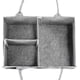 thumbnail image 2 of Organizador de pañales grande gris, portátil para viajes en coche, 2 of 5