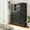 Black, variant on Romorgniz Tall Dresser for Bedroom with 10 Fabric Drawers Bedroom Dresser with Mesh Door for Closet, Metal Frame, Wood Top, Black