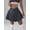 Dark grey, variant on Womens Tennis Skirt with inner Shorts Pockets Shorts Crossover High Waisted Athletic Skorts Skirts for Golf Running Workout and Yoga Sports Activewear Black S