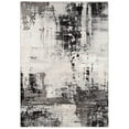 thumbnail image 2 of KUKOON Silver Grey Distressed Modern Living Room Rug, 2 of 4