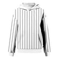 thumbnail image 7 of Striped Y2K Hoodie Women Oversized Color Block Pullover with Pockets Drawstring Fleece Sweatshirt Fall Winter Going Out Casual Long Sleeve Fashion Top, 7 of 7