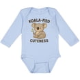 thumbnail image 3 of Inktastic Adorable Koala-fied Cuteness Baby and Kids Boys or Girls Long Sleeve Baby Bodysuit, 3 of 5